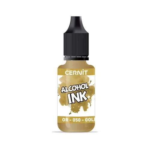 Opaque Alcohol Ink Cernit n°050 - Gold x20ml