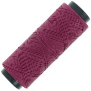 0.8mm Flat waxed polyester thread - Slam Cord for micro macrame - Magenta x100m|raw }}