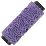 0.8mm Flat waxed polyester thread - Slam Cord for micro macrame - Amethyst x100|raw }}