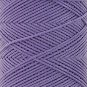 0.8mm Flat waxed polyester thread - Slam Cord for micro macrame - Amethyst x100