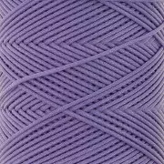 0.8mm Flat waxed polyester thread - Slam Cord for micro macrame - Amethyst x100