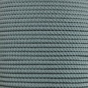 2mm braided polyester cord - Dark Grey x1m