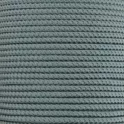 2mm braided polyester cord - Dark Grey x1m