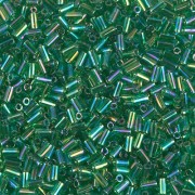 3mm Miyuki Bugles BGL1-179 - Transparent Green AB x10g|raw }}