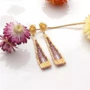 Miyuki Bugles 6mm BGL-179 - Transparent Green AB x10g