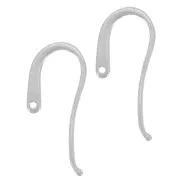 23mm 925 Sterling Silver Design earwires x2