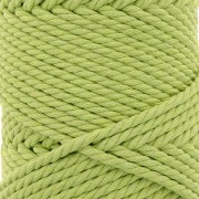 3mm Macramé cotton cord spool - Mint x50m