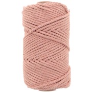 3mm Macramé cotton cord spool - Nude x50m|raw }}