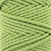 5mm Macramé Cotton Cord Spool - Mint x50m