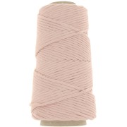 Macramé combed cord spool Cotton Supreme 3XL - Nude x75m