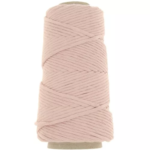 Macramé combed cord spool Cotton Supreme 3XL - Nude x75m