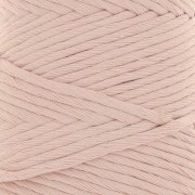 Macramé combed cord spool Cotton Supreme 3XL - Nude x75m