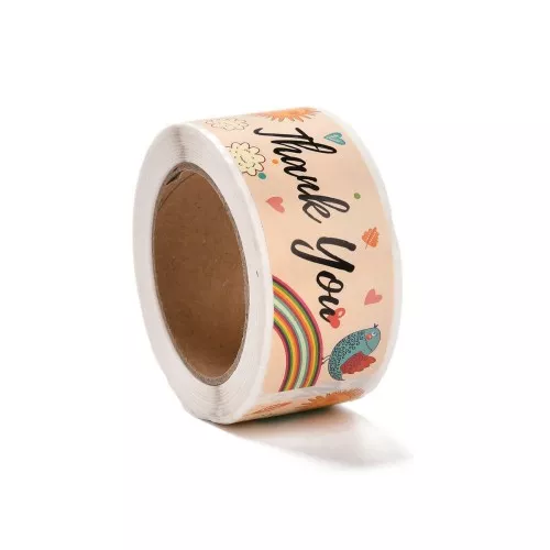 75x25mm Roll of self-adhesive labels -