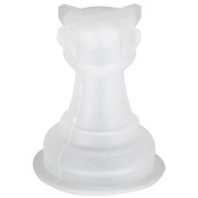 Silicone mold to make the 3D tower of the chessboard 31x22 mm resin x1