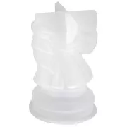 Silicone mold to make the 3D chessboard rider 42x24 mm resin x1