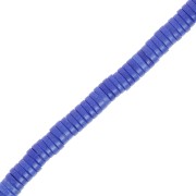 5x1.5mm Round beads Heishi imit gemstone Dark Blue dyed Agate x40cm|raw }}