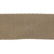 30mm Wide Metallic strap - Sand - Gold x1m