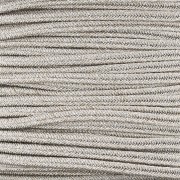 3mm Italian-made Luxor Soutache - Beige - Silver x1m