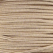 3mm Italian-made Luxor Soutache - Powder pink - Gold x1m