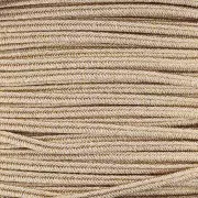 3mm Italian-made Luxor Soutache - Powder pink - Gold x1m