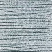 3mm Italian-made Luxor Soutache - Ice Blue - Silver x1m