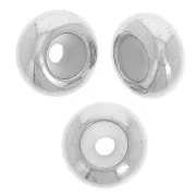 Bead stopper 9 mm with 3 mm hole - Stainless steel 316 x1