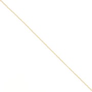 1.65mm cable mesh Chain - Fine Gold Plated x50cm|raw }}