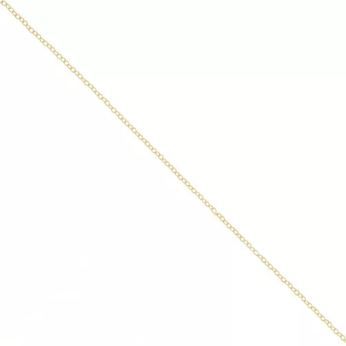 1.65mm cable mesh Chain - Fine Gold Plated x50cm