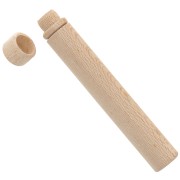 91x13.5mm raw wood needle cases x2