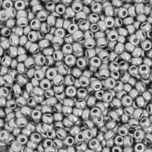 Miyuki Seed Beads 11/0 4587 - Aluminium Silver x8g