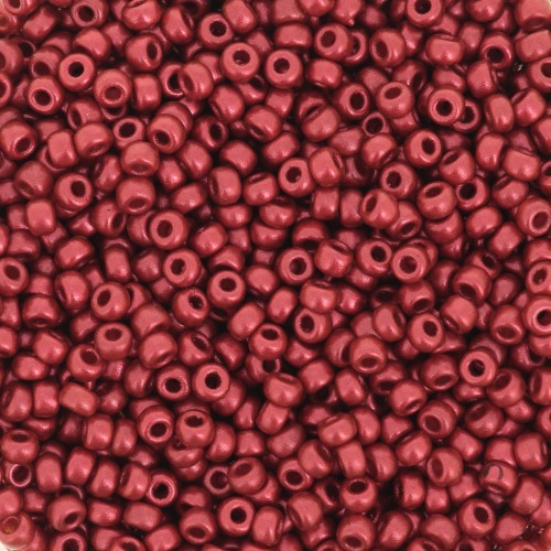 Miyuki Seed Beads 11/0 4591 - Lava Red x8g