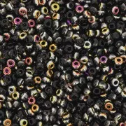 Miyuki Seed Beads 11/0 4560 - Black Marea x8g