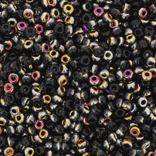 Miyuki Seed Beads 11/0 4560 - Black Marea x8g