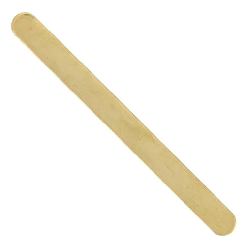 66.5x6mm Ring to shape and personalize - Raw Brass x1