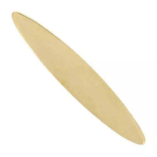 62x11mm Ring to shape and personalise - Raw Brass x1