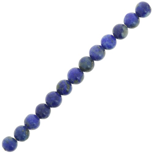 3mm gemstone Round beads - Lapis lazuli x25