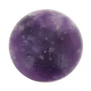 10mm round gemstone cabochon - Lepidolite x1