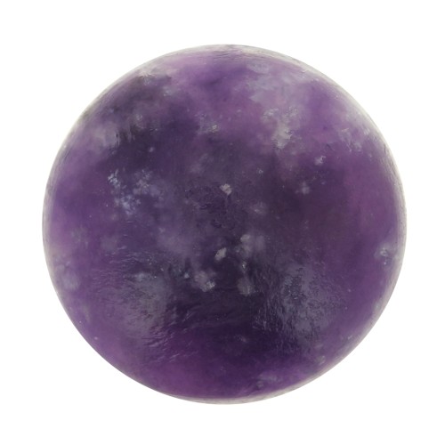 10mm round gemstone cabochon - Lepidolite x1