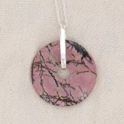 35mm 925 Sterling Silver bail - ring attachment x1