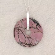 35mm 925 Sterling Silver bail - ring attachment x1