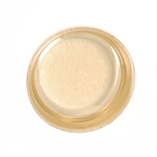 4mm round cabochon setting - Gold Filled x1