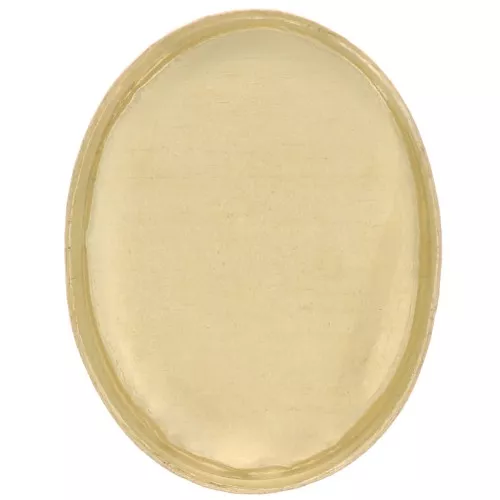 Oval setting for 8x6mm cabochon - Gold Filled x1