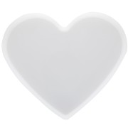 13x14.5cm Silicone mould to make a resin heart x1