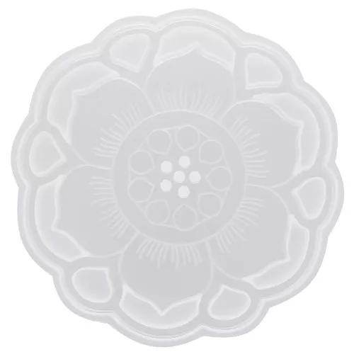 10cm Silicone mould to make a resin rose x1