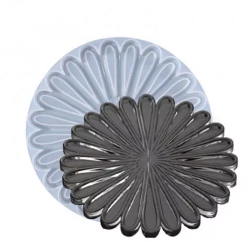 Silicone mould to make a 10cm resin flower x1