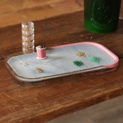23.5x13cm Silicone mould for oval resin tray x1