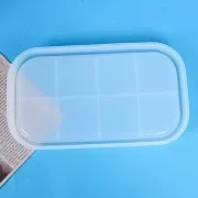 23.5x13cm Silicone mould for oval resin tray x1