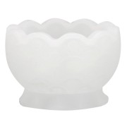 6.3x9.3cm Silicone mould to make a bowl with a scale decoration in resin x1