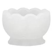 6.3x9.3cm Silicone mould to make a bowl with a scale decoration in resin x1