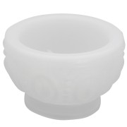 6x9.3cm Silicone mould to make a bowl with a crystal decoration in resin x1